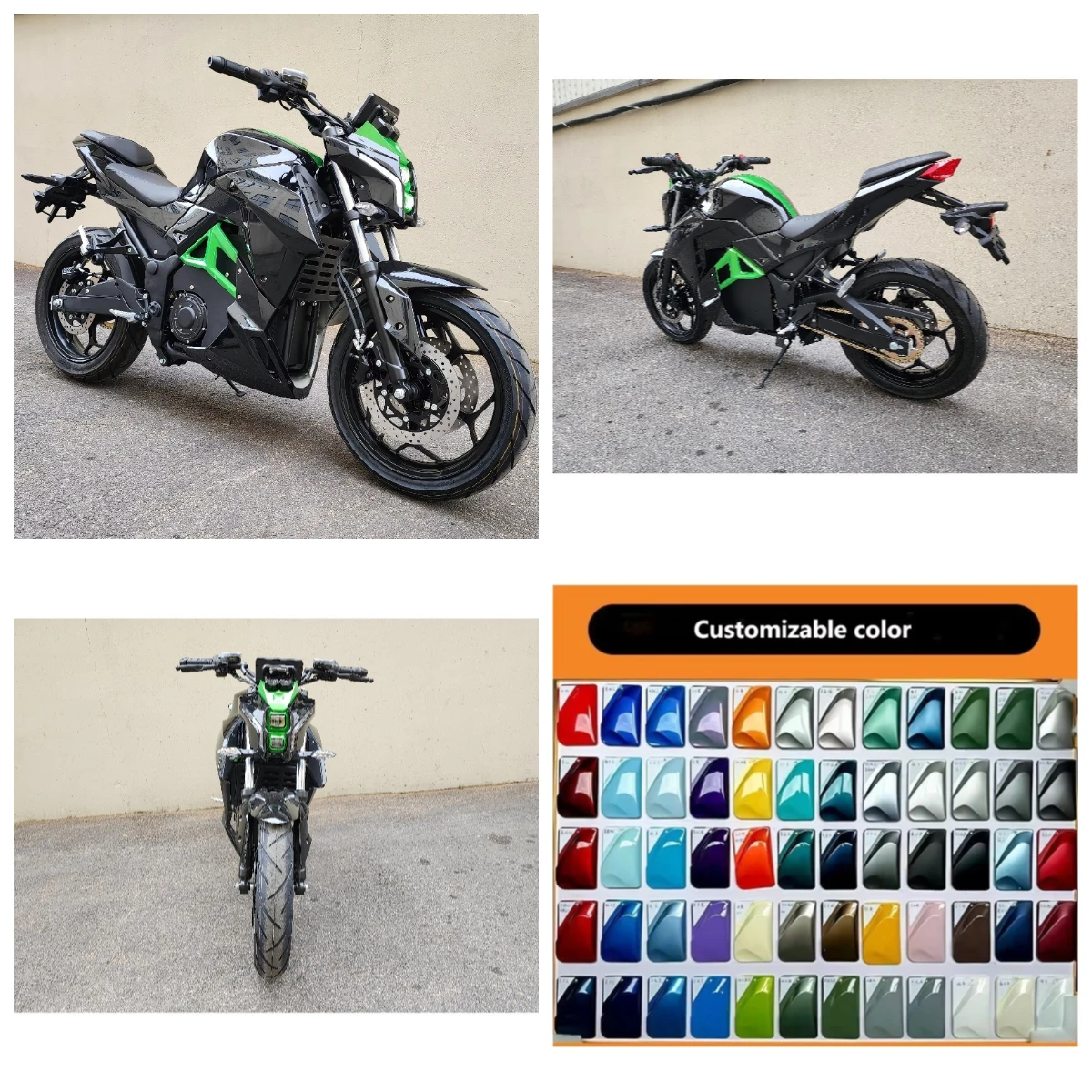 

Krono Wild 200km/h Electric Bicycle Factory Direct Sales 12000W Motor Racing Motorcycle Support Custom Door-to-door Delivery