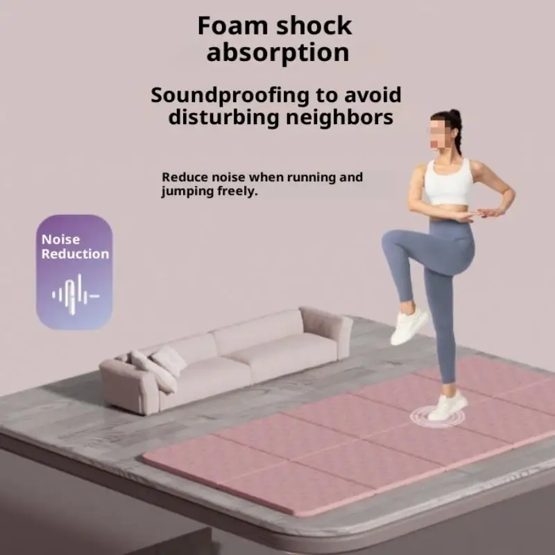 4 مللي متر سميكة TPE طوي اليوغا حصيرة 183*61 سنتيمتر سهلة التخزين للسفر اليوغا بيلاتيس المنزل ممارسة الكلمة حصيرة