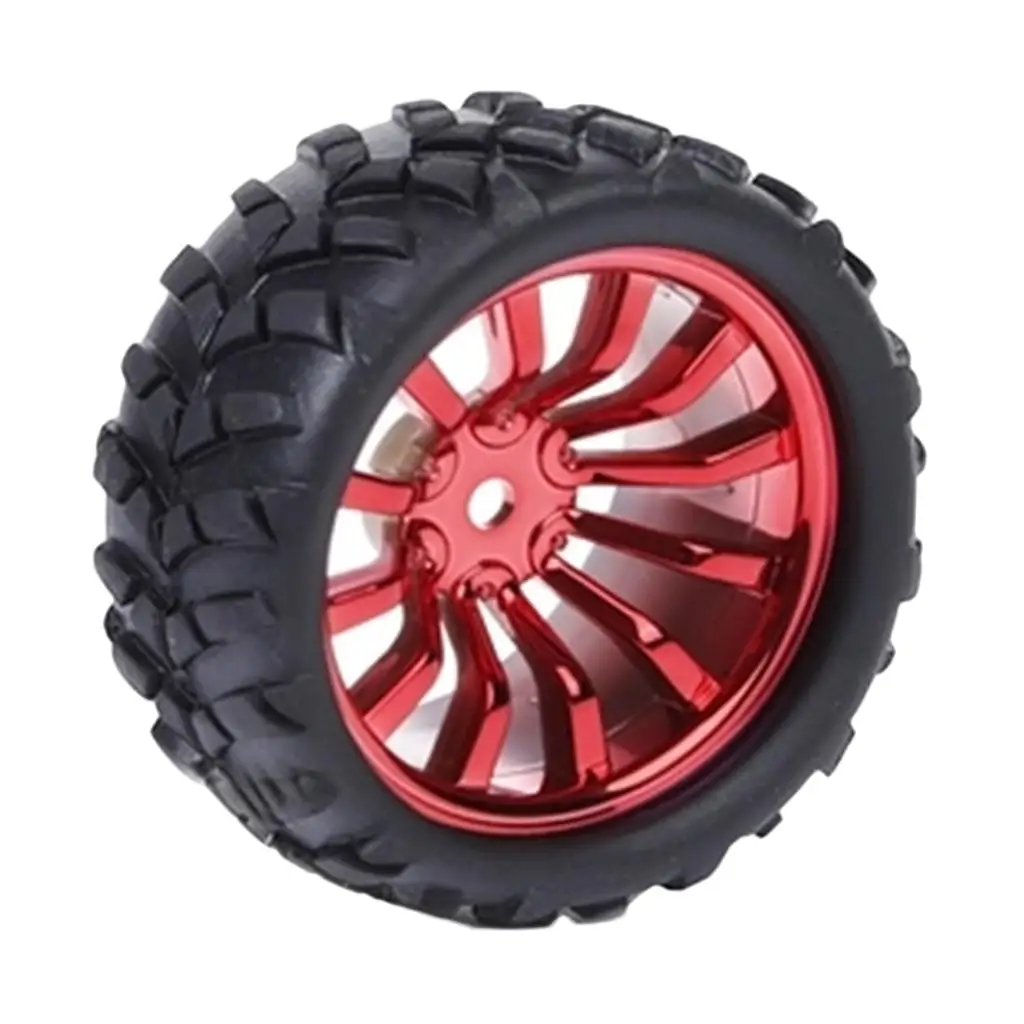 Roda de motor de engrenagem de pneu robô roda pequena inteligente pneu 72MM