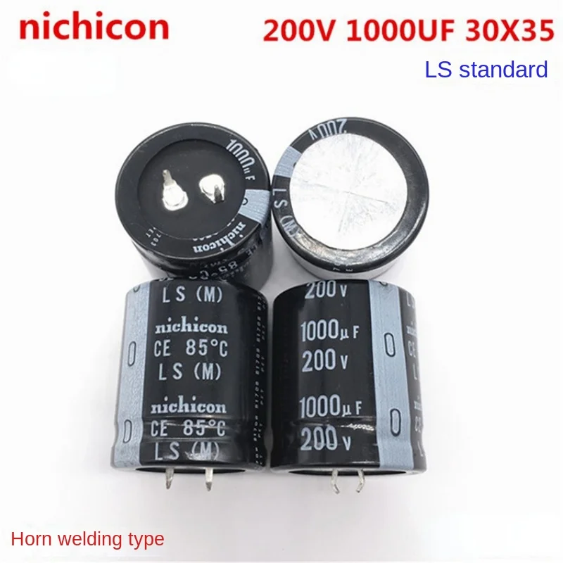 1PCS 200V1000UF 30X35 Nippon electrolytic capacitor 1000UF 200V 30 * 35 original