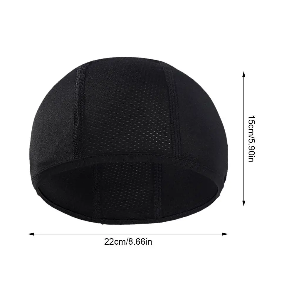 Skull Cap Helmet Liner Beanie, Cooling Mesh Cycling Running Hat For Men Women, Quick-drying Cycling Inner Hat Fits Under Helmets