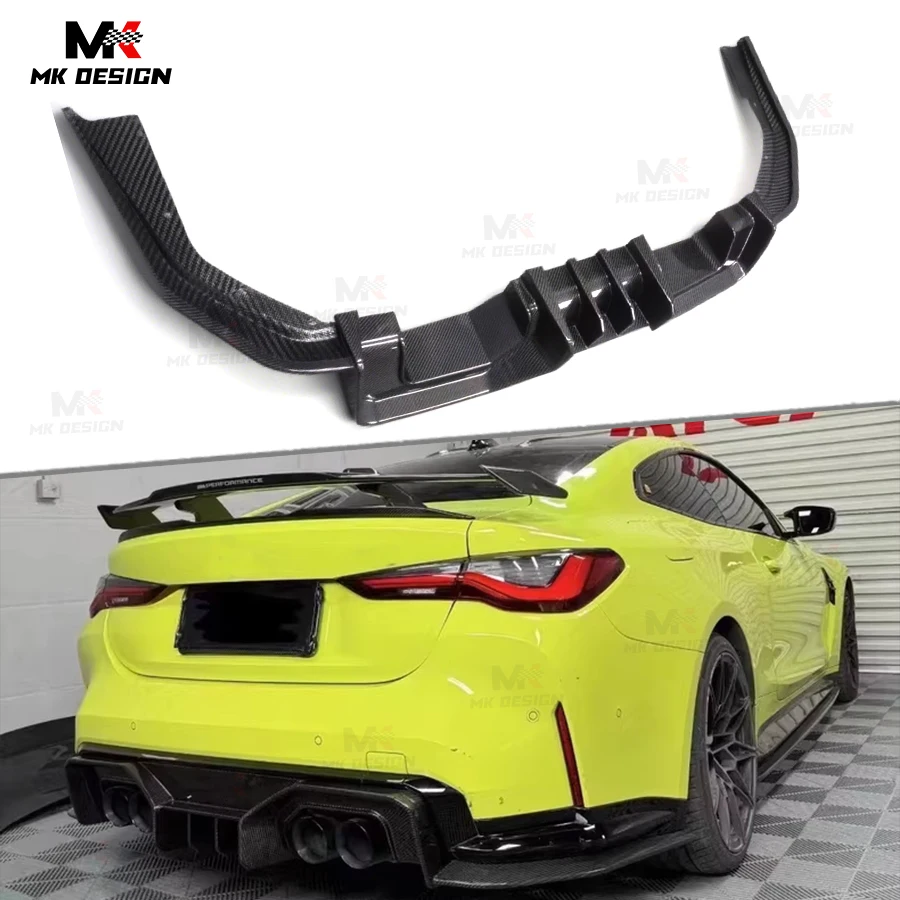 

Dry Carbon Fiber AD Style Rear Diffuser for BMW G80 M3 G83 M4 Competition 2021-2025 Rear Bumper Lip Diffuser Car Accessories