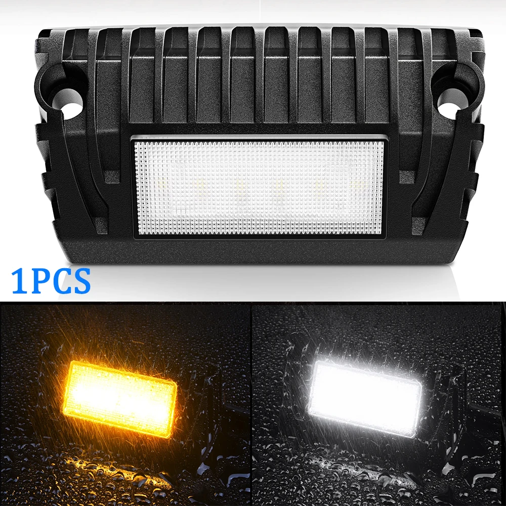 

Mictuning 12v 24v 6500K RV Led Exterior Porch Light Outdoor Camping Awning Lighting Scene Work Lamp or Caravan Camper Trailers