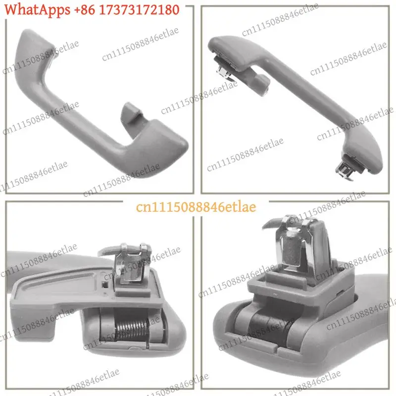4pcs Car Front & Rear Inner Roof Ceiling Pull Handle Grab Handle Grip For Toyota Corolla Yaris RAV4 74610-52020 74610-52030