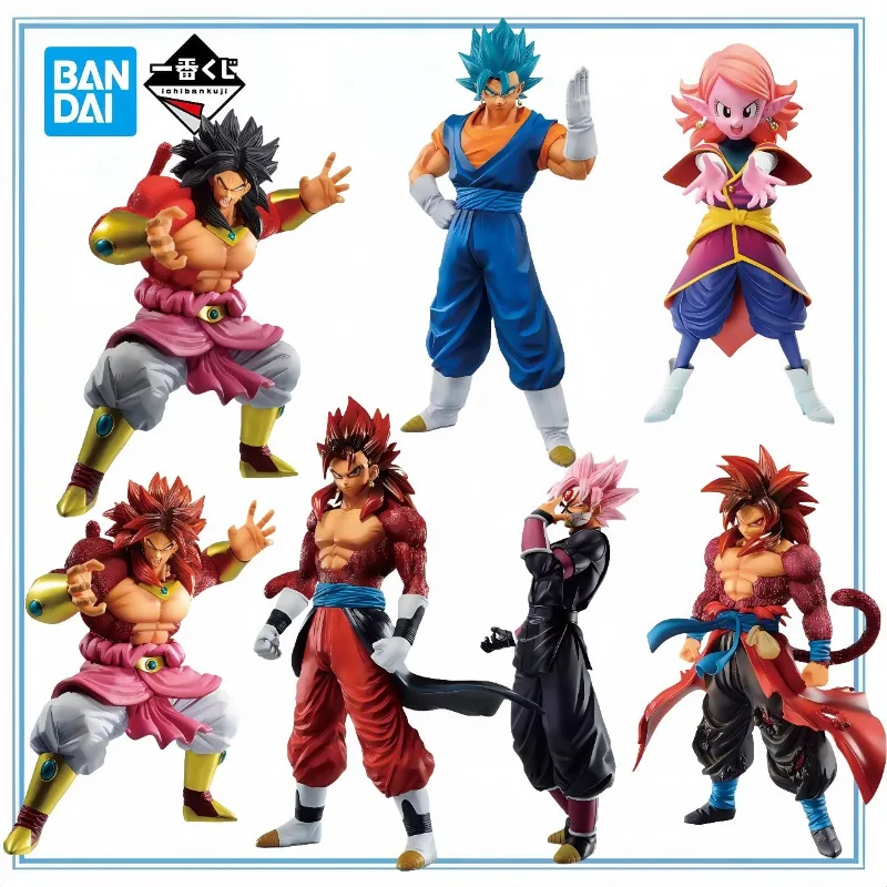 

BANDAI в наличии, натуральная Ичиiban Kuji, аниме Dragon Ball, третья задача, Zamasu Son Goku Broli Vegetto, модель Super Saiyan, украшение