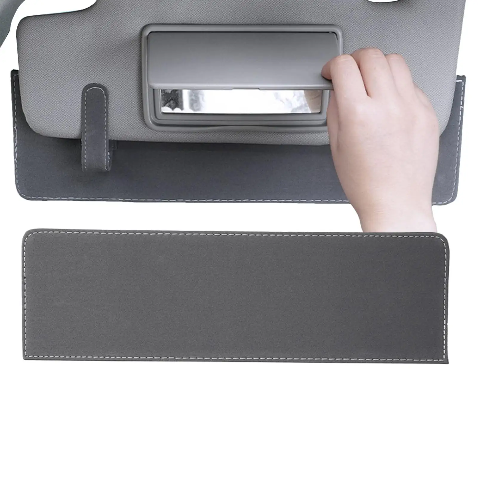 

Sun Visor Extender Leather Visor Extender Attachment for Car Visor Anti-glare Automotive Sunvisor Extending Supplies for Trailer