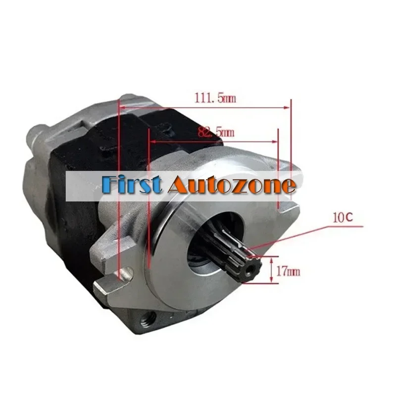 117M7-10321 Forklift Parts Hydraulic Pump For H2000,C240,Z5,T6