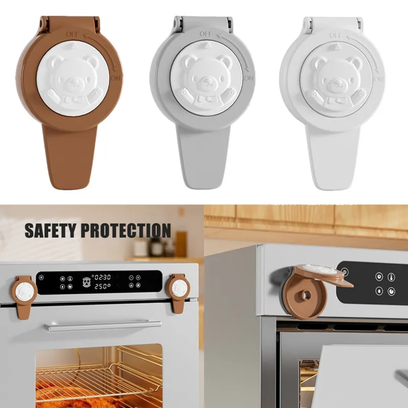 

1pc New Cartoon Childproof Oven Microwave Lock Baby Safety Home Appliances Locks Prevents Accidental Opening