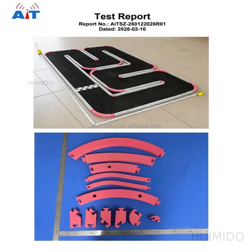 Custom made large movable remote control racing track splicing components, suitable for mini remote control racing competitions