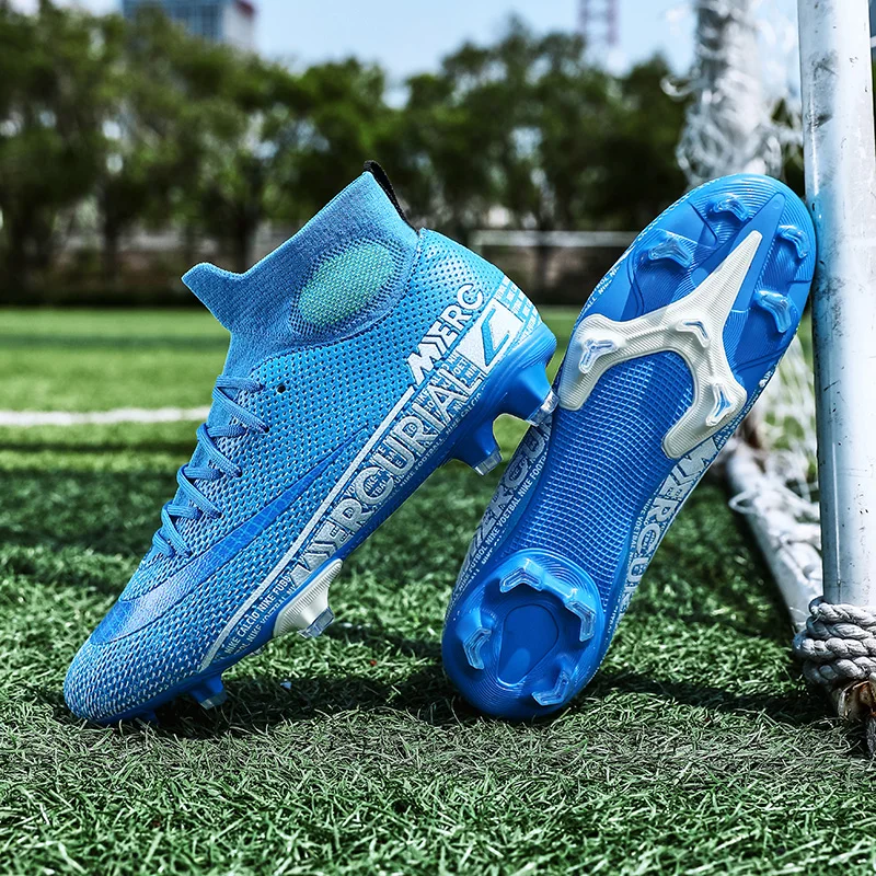 New Men Women Football Boots Unisex Soccer Shoes Breathable Hot-selling Grass Training Sport Professional High-quality Students