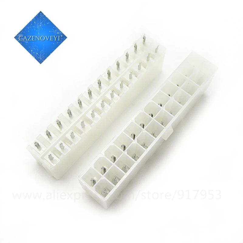 10pcs/lot Motherboard 24-pin ATX  seat  the board 24-pin ATX  socket 24 -pin motherboard  con tor In Stock