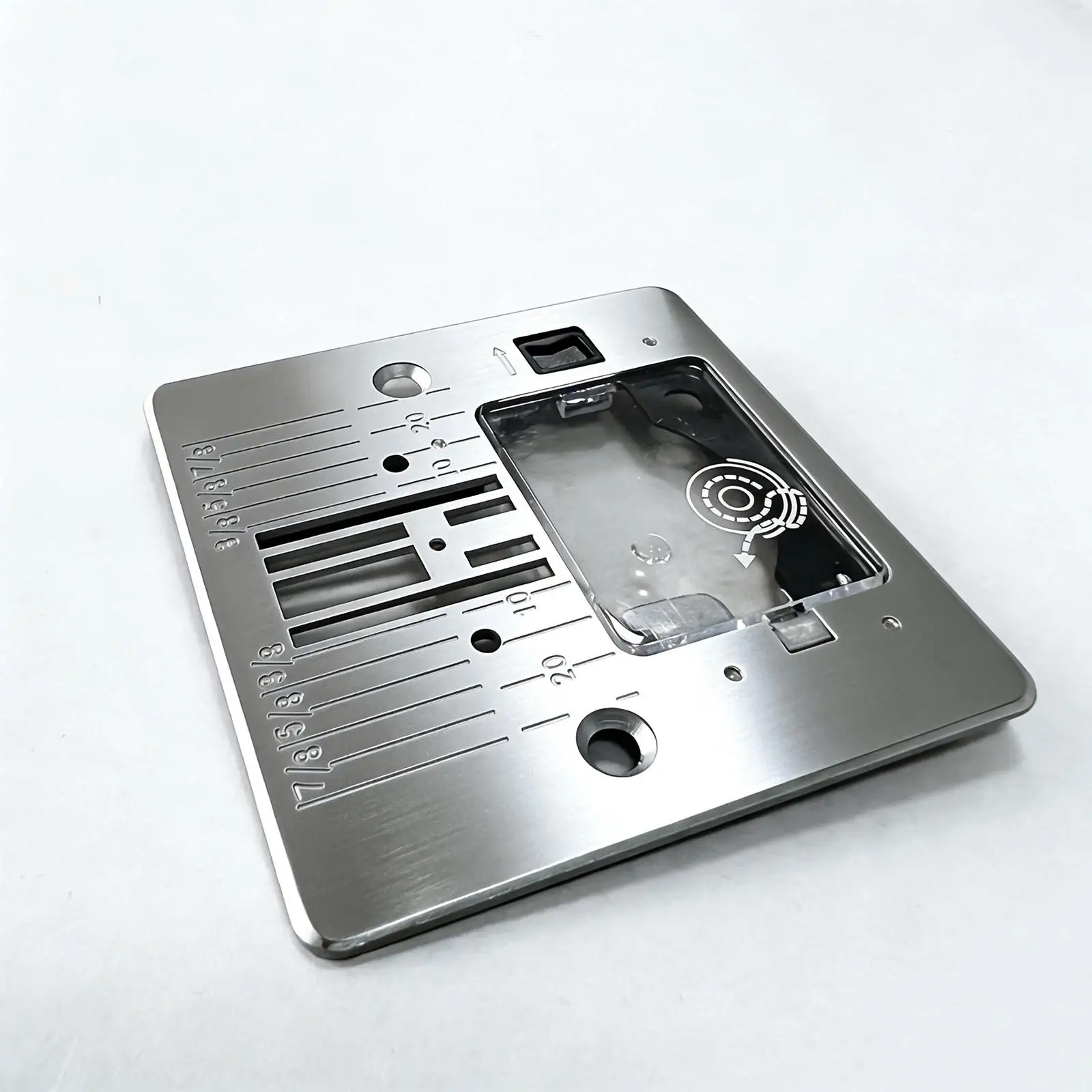 

Pin Throat Plate Household Lightweight Metal Saving Time DIY High Performance Multi Function Spare Part Easy to Install Replaces
