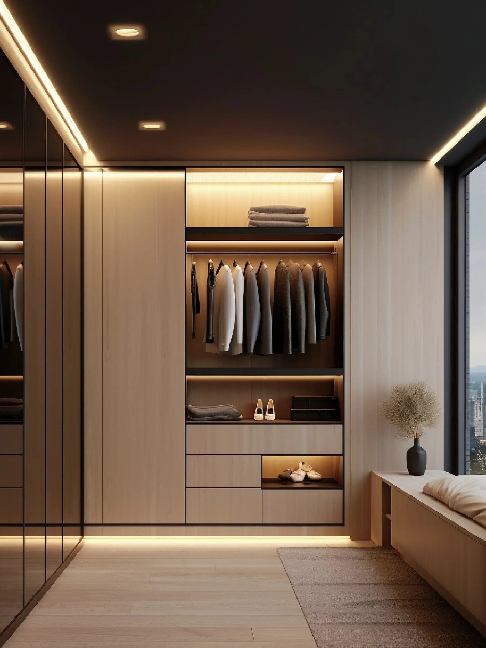 غرف مراحيض الأبواب الزجاجية الحديثة المصنوعة حسب الطلب مناسبة لأثاث غرف النوم