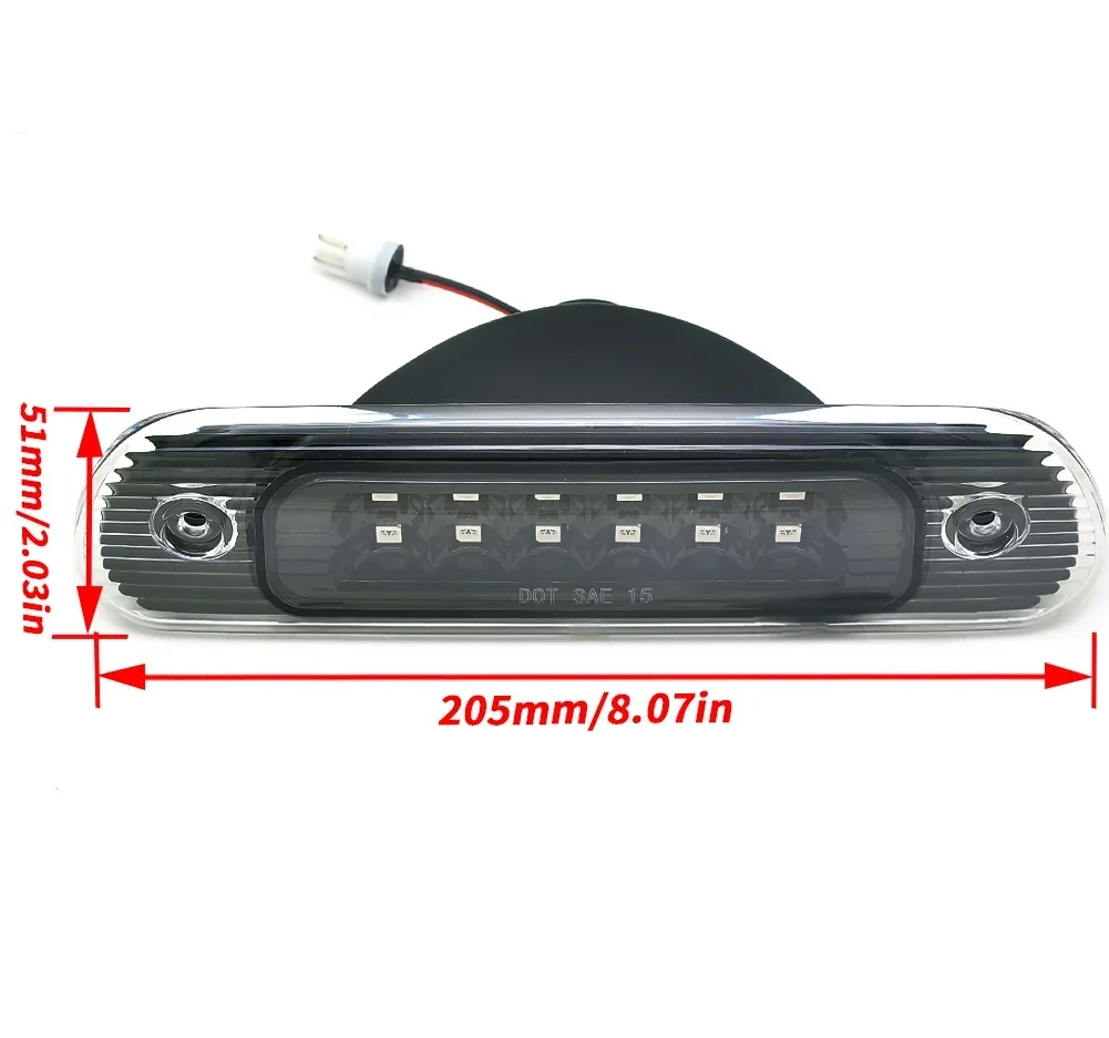 

WF-Auto LED Rear brake light Rear Bumper Reflector Marker Light For Jeep Grand Cherokee 1999 2000-2006 56022639AA 56022638AA