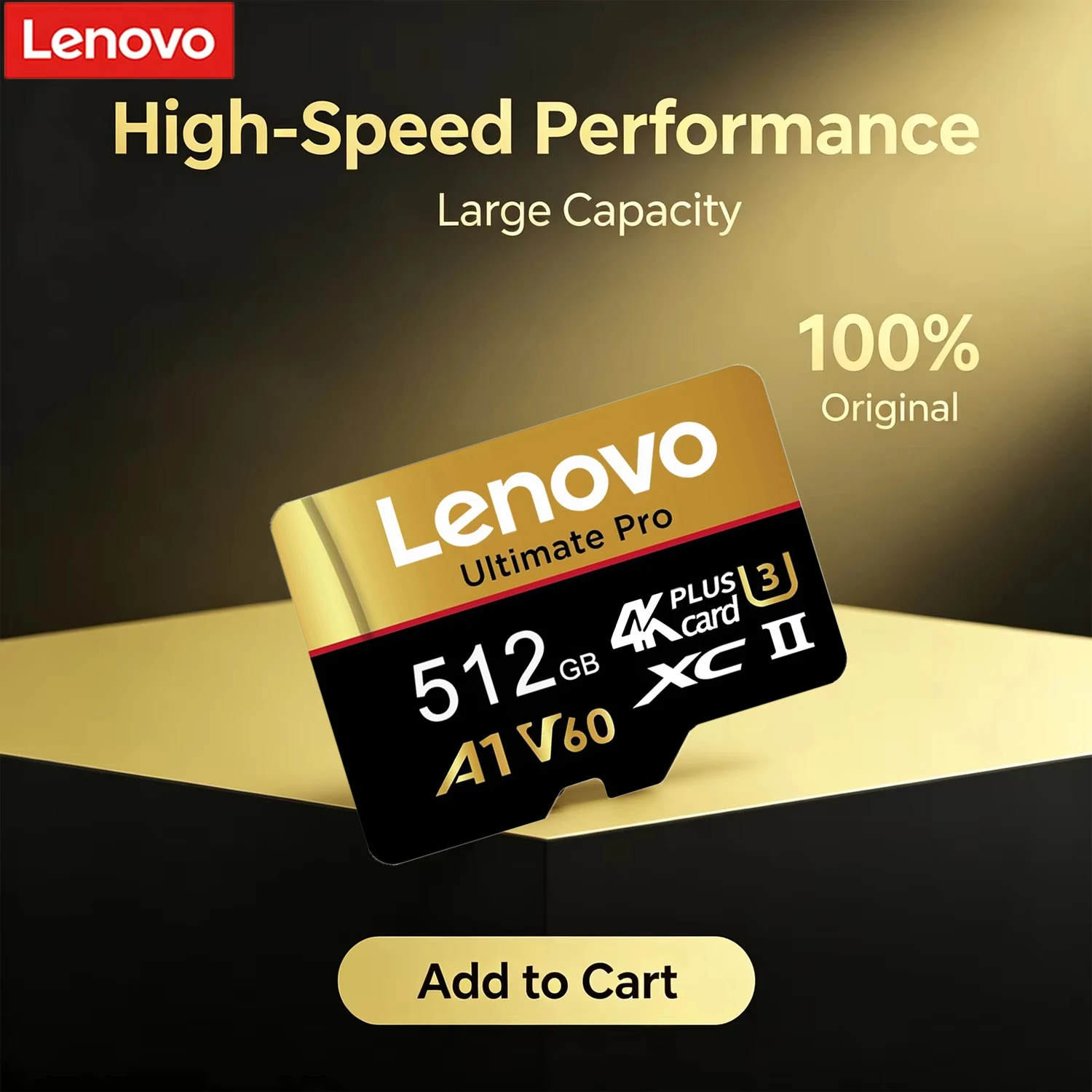

Lenovo Secure TF Cards Memory Card 512GB SD Cards Micro TF SD 256GB Ultra 128GB V30 for Tablet / Surveillance / Phone