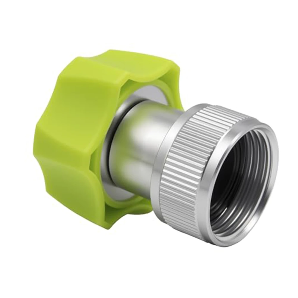 3/4 Inch Male to Female Garden Hose Adapter for SPX Pressure Washers with Built-in Screen Filter to Prevent Debris Entry
