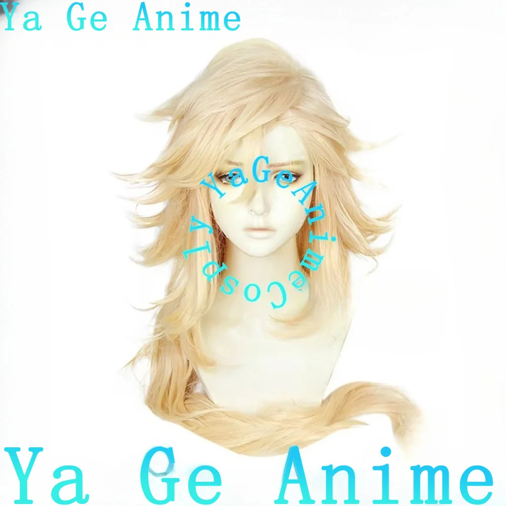 Ya Ge Anime Douma Cosplay Wig Layered Gradient Long Hair Anime Games Halloween Carnival Party Wigs