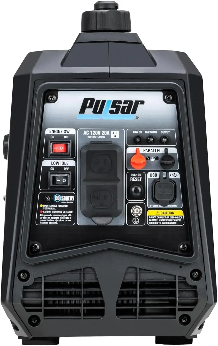 [XMSJ-¡Stock limitado, ¡Compre ahora! ]PGD16ISCO Generador de inversor de gas portátil ultraligero y silencioso de 1600 W, compatible con CARB