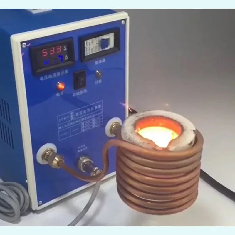 6000W Induction Heater Induction Heating Machine Metal Smelting Furnace High Frequency Welding Metal Quenching Equipment