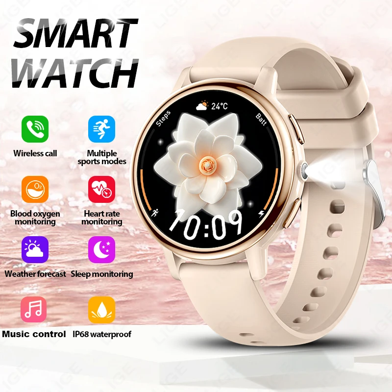 Nuevo Reloj Inteligente LIGE AMOLED de