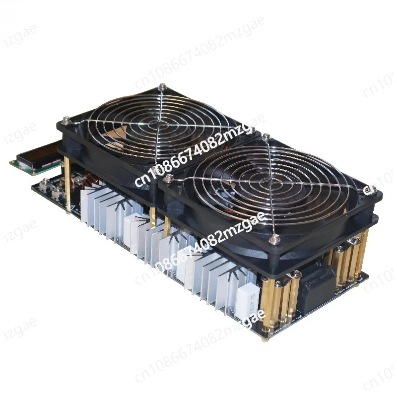 2500W ZVS Induction Heater Induction Heating PCB Board Heating Machine Melted Metal + Coil + Crucible+Pu-mp+Power Supply