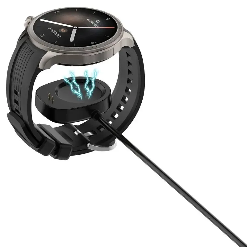 USB Cable Magnetic Charger for Amazfit Balance (A2286) Blance 2 (A2429) Charging Dock Line Cord for Helio Strap A2445Accessoies - Image 3