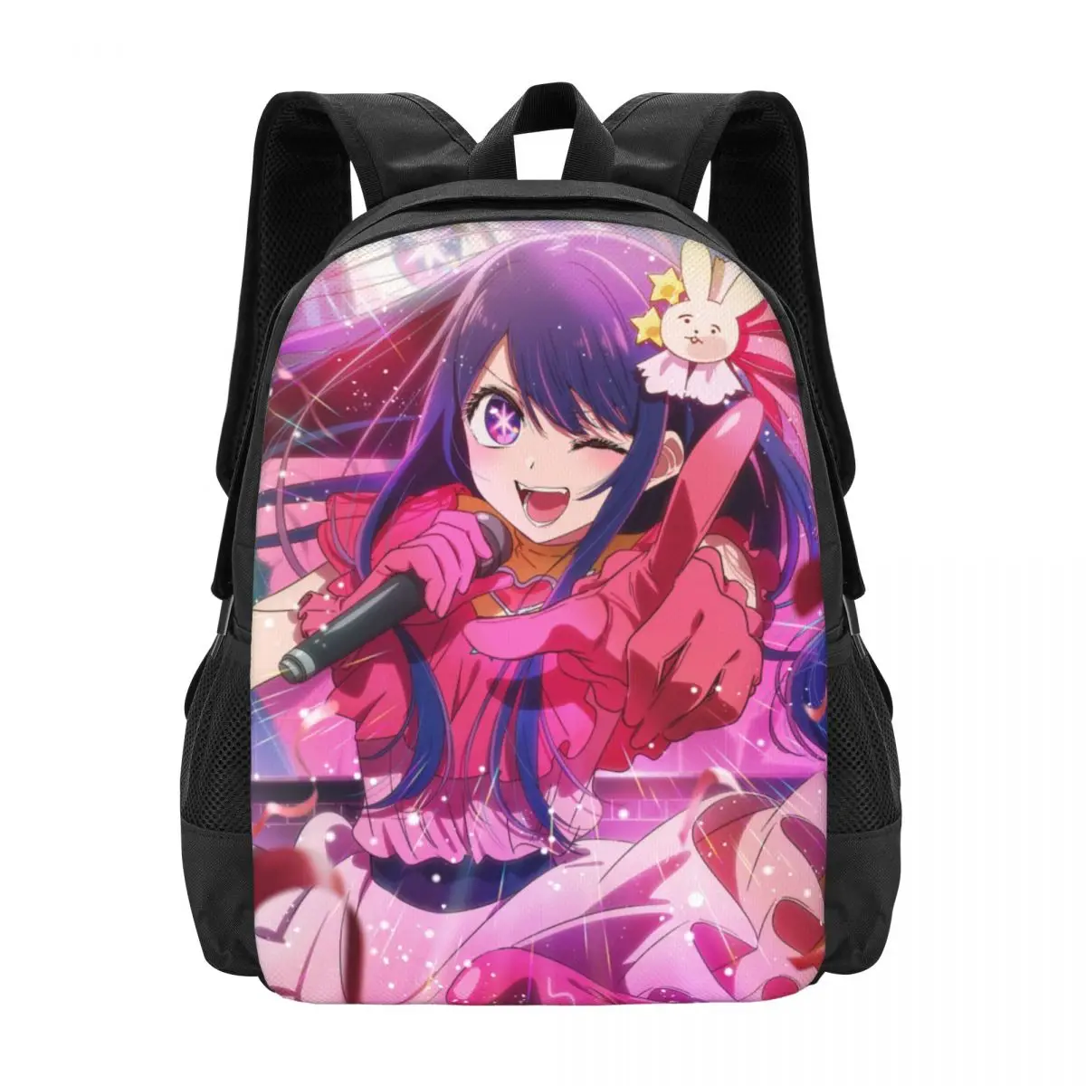 

Anime Oshi No Ko Ai Hoshino Travel Laptop Backpack Bookbag Casual Daypack College School Computer Bag for Women & Men