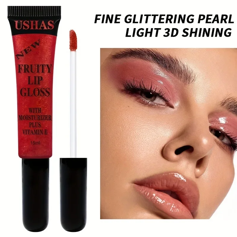 ジェルグロスティントリキッドリップスティッククリスタルクリアリップグロス保湿非粘着性唇プランパーリップクリームオイルメイクアップゼリーリップグレーズ