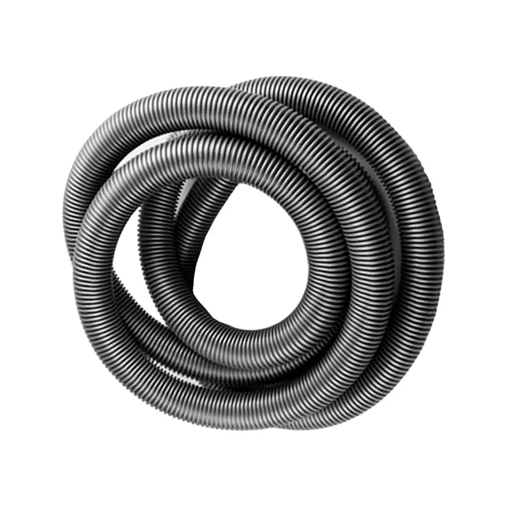 Vacuum Bellows Hose Flexible Threaded Pipe Tube 1M Long 28mm Inner Dia Universal Vacuum Cleaner Hose