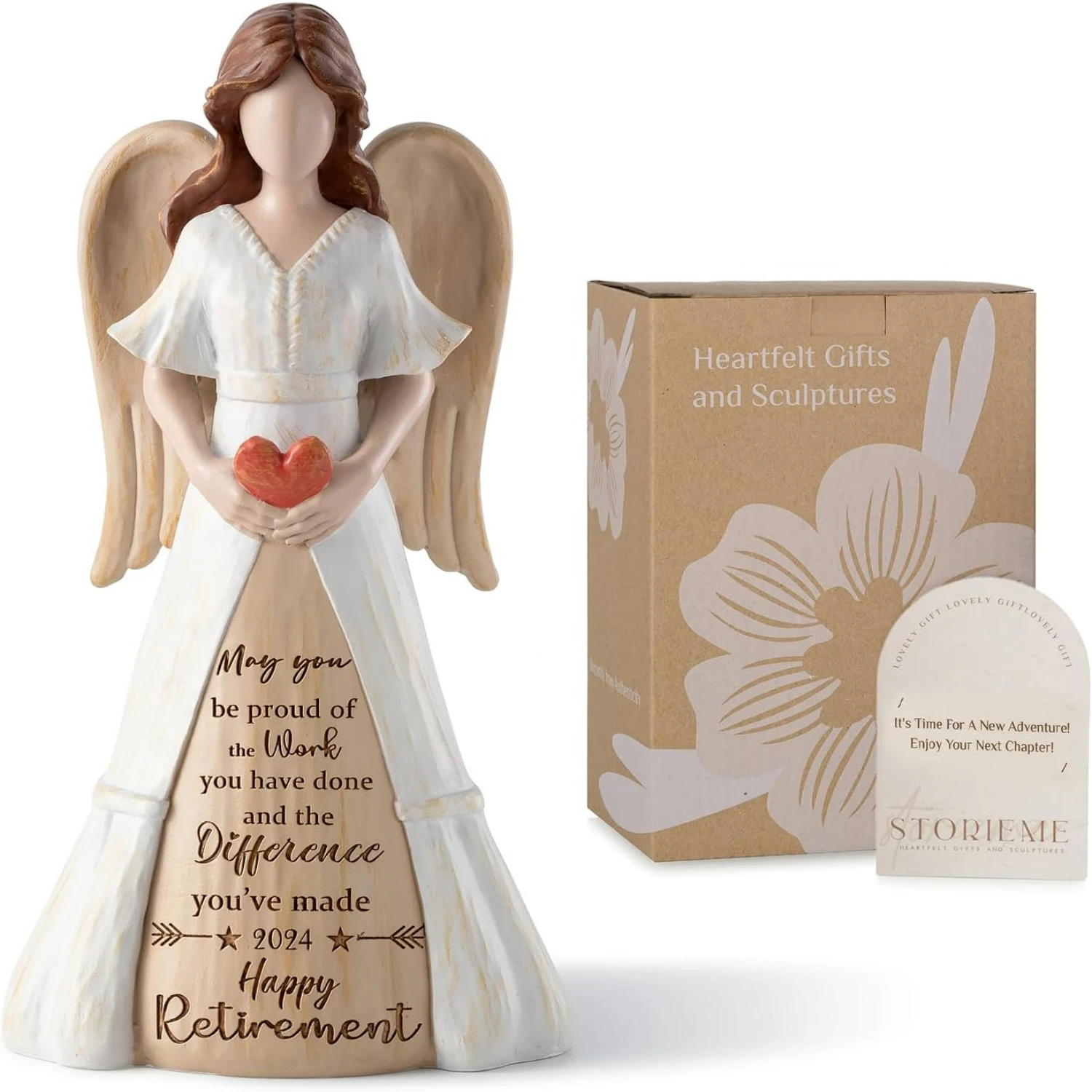 Storieme Presents the Perfect Cute, Thoughtful, and Unique Retirement Gifts for Women - Charming Angel Theme Present for Nurse,