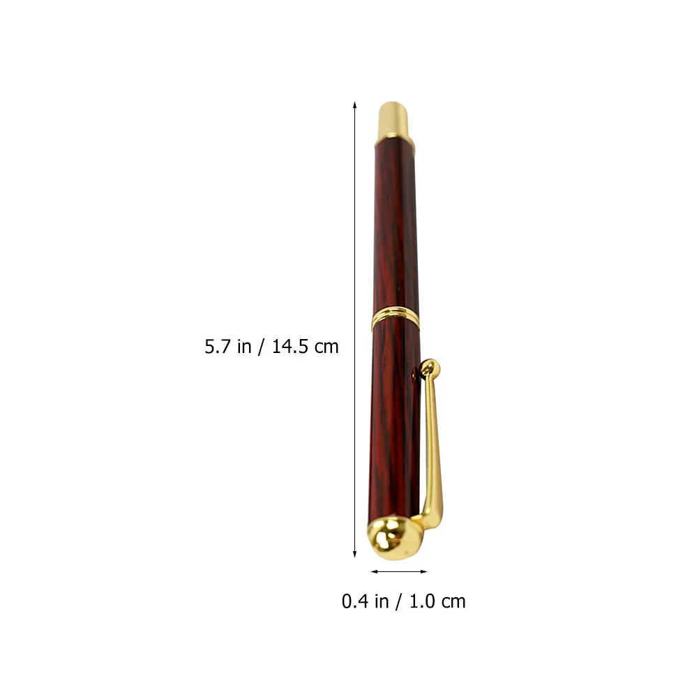 Refillable Metal Brush Pen for Calligraphy Painting Sketching Elegant Durable Drawing Tool