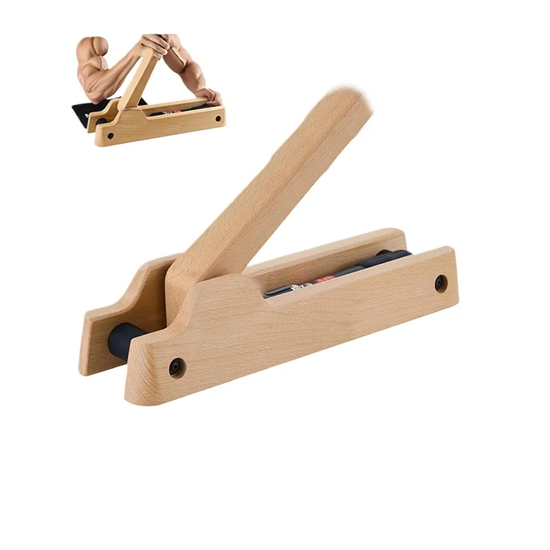 Wooden Wrist Trainer Resistance Countermeasure Professional Exercise Arm Strength Adjustable Arm Training Equipment