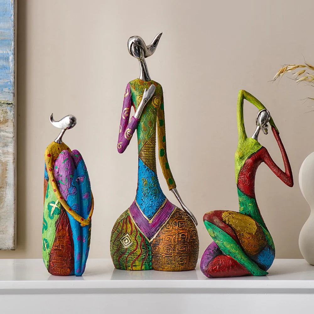 Modern Art Figurine Desk Decoration – Nordic Style Creative Abstract Home Decoration 1 Modern Art Figurine Desk Decoration - Nordic Style Creative Abstract Home Decoration 1