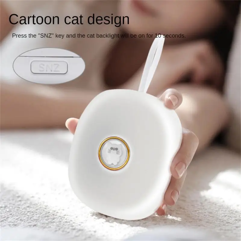 Vibration Alarm Clock Unique Easy To Carry Cute Pet Appearance Powerful Awakening Ability Innovative Design Home Decoration