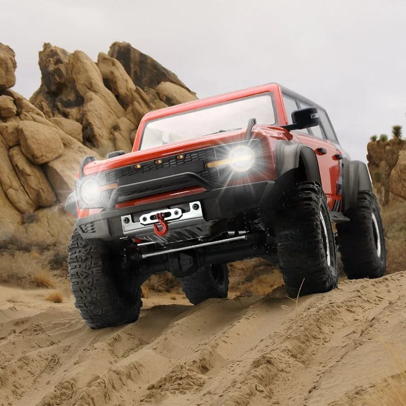 RGT EX86130 RUNNER 1/10 2.4G Portal Axle Lights 4X4 Climbing FWD 4WD Electric Remote Control RC Crawler 1 10 Birthday Gift Toy