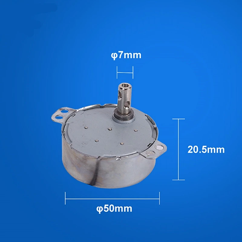 1pc AC CCW/CW Low Lpeed Synchronous Motor 220-240V 4W 0.8RPM 1.8RPM 2.5RPM 5RPM 10RPM 15RPM 30RPM Magnet Micro Gear Motor