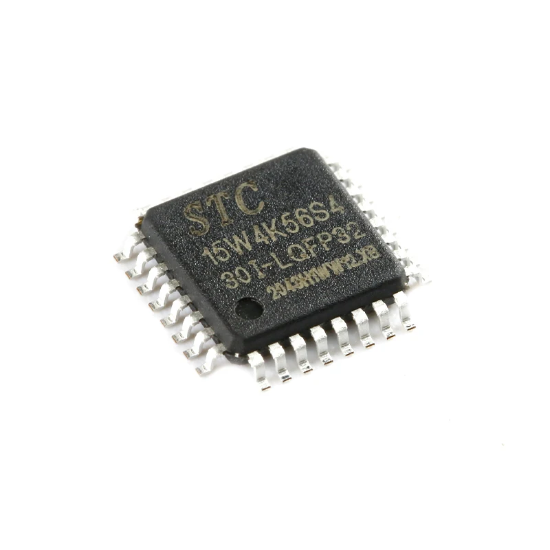 Free shipping   STC15W4K56S4-30I-LQFP32 1T 8051 MCU     10PCS
