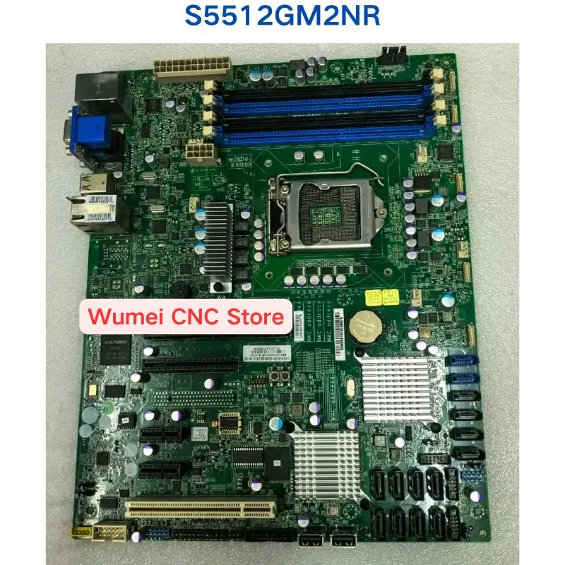 

Подержанный тест ОК для серверной материнской платы TYAN S5512 LGA 1155, S5512GM2NR