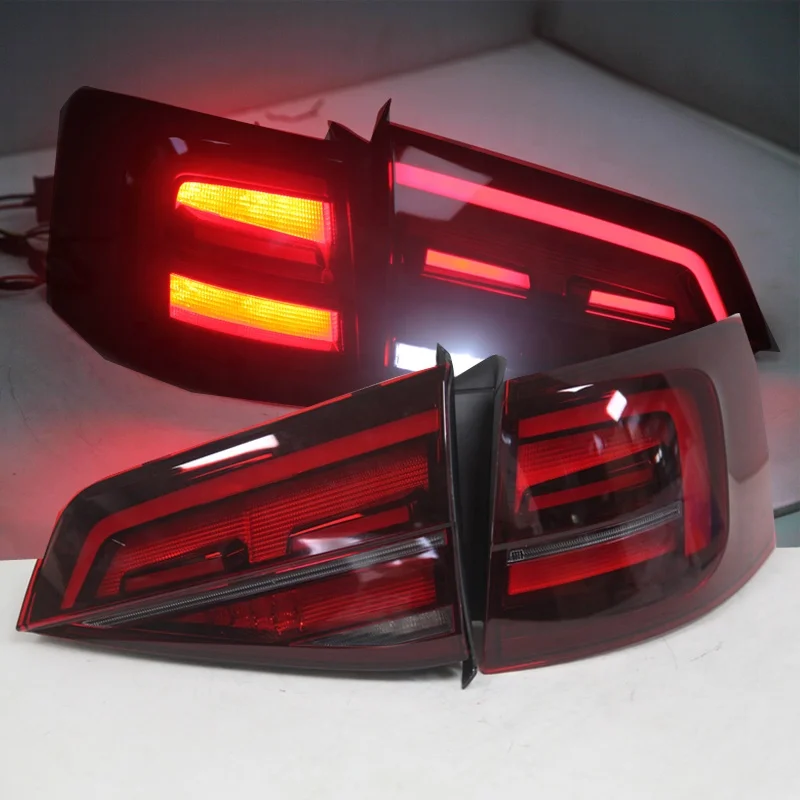 

Full LED Taillights Tail Lamps for VW new jetta 2015-2018 Flowing Turning Direction