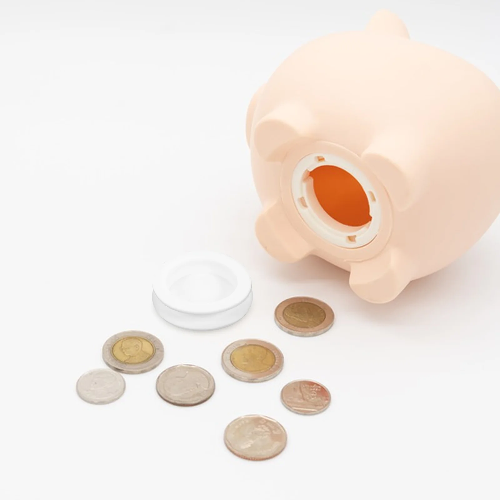 

5pcs Silicone Piggy Bank Plugs Round Replacement Stoppers Closure For Money Saving Jars Various Sizes Cash Box