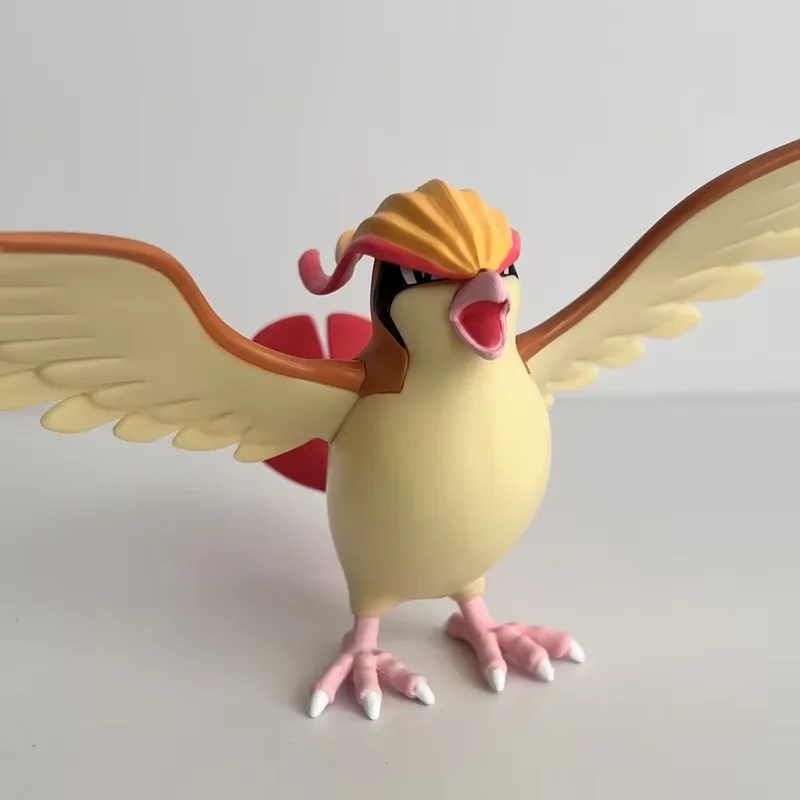  7cm Bkm Pet Pokemon Pidgeot Animation Toy Collectible Gk Model Figure Anime Themed Home Decorations Two-Dimensional Ornaments