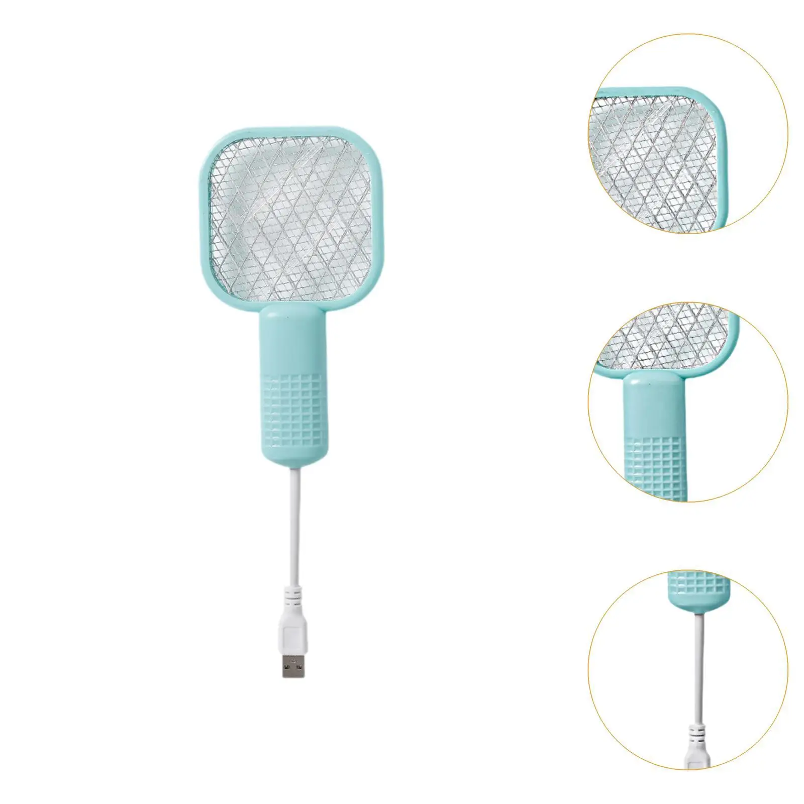 Electric Fly Swatter Folding Handheld for Patio Home Outdoor