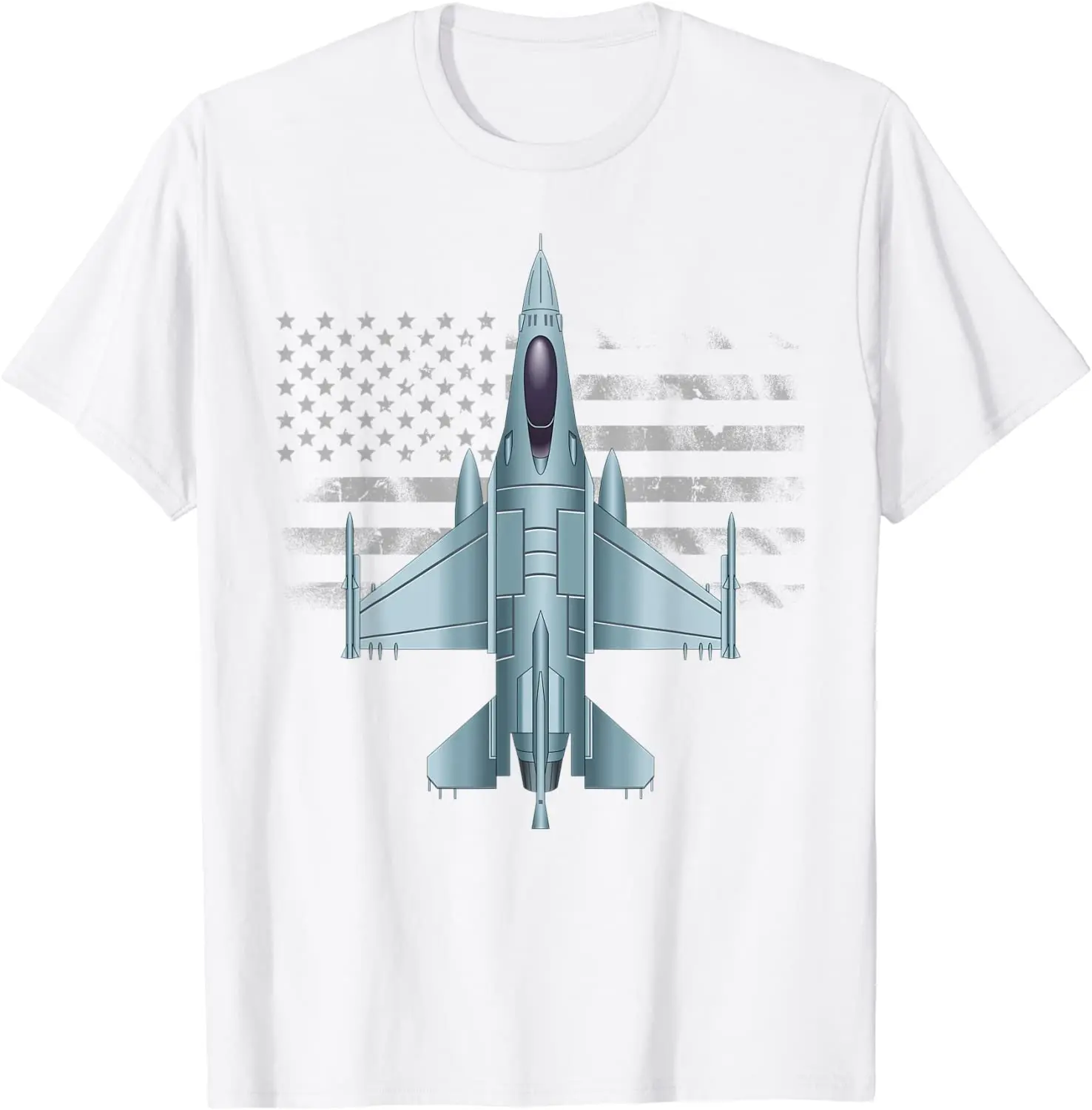 US Jet Fighter Jet Plane Pilot Gift T-Shirt. Summer Cotton Short Sleeve O-Neck Mens T Shirt New S-3XL