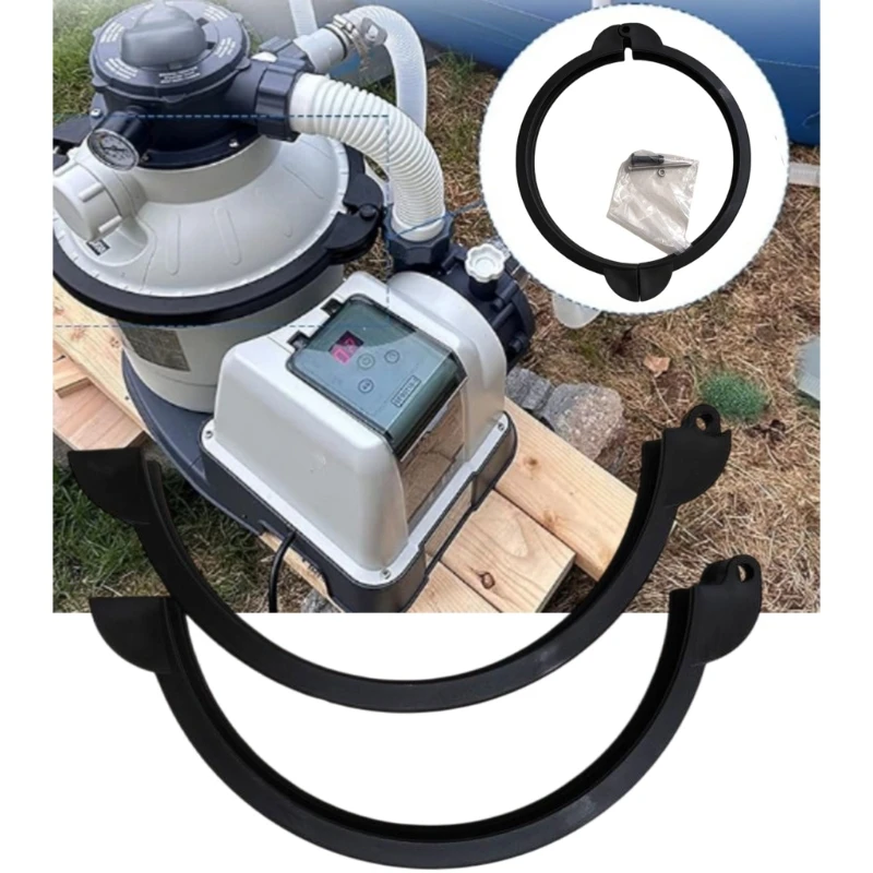 Tapa bomba piscina, componente bloqueo, válvulas brida convenientes, abrazadera para bomba piscina 918D