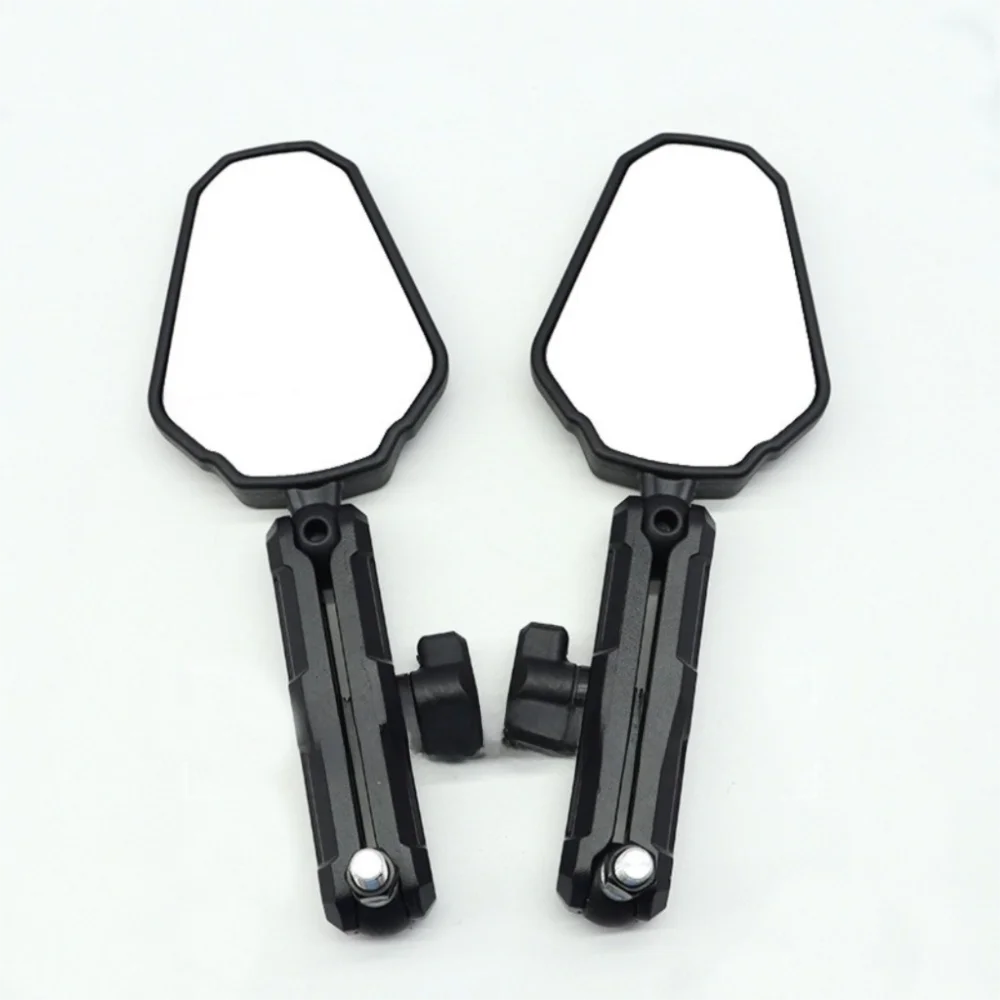 Durable Material Motorcycle Mirror Adjustable Multi-Angle Wide View Off-Road Vehicle Mirror for ADV Motorcycles