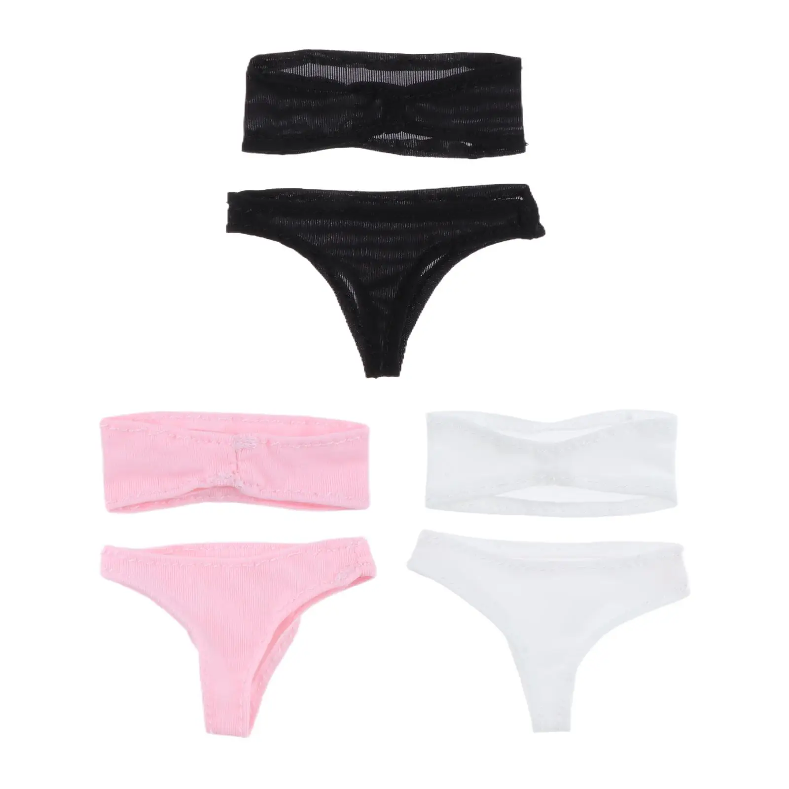 1/6 Scale Female Clothes ,Women Figure Doll Clothing, Top and Bottom Underwear Set, Fashion Handmade for 12inch Action Figure