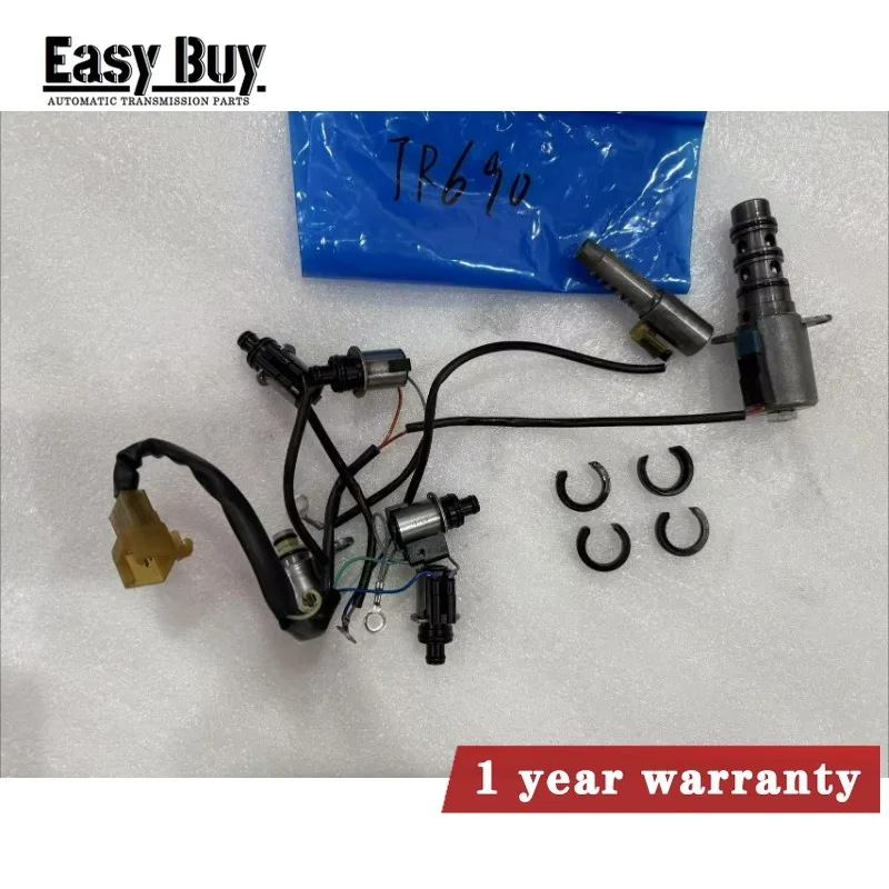TR690  High quality  Transmission Solenoid Valve Kit  Fits For 2009-2015 Subaru CVT Outback Forester