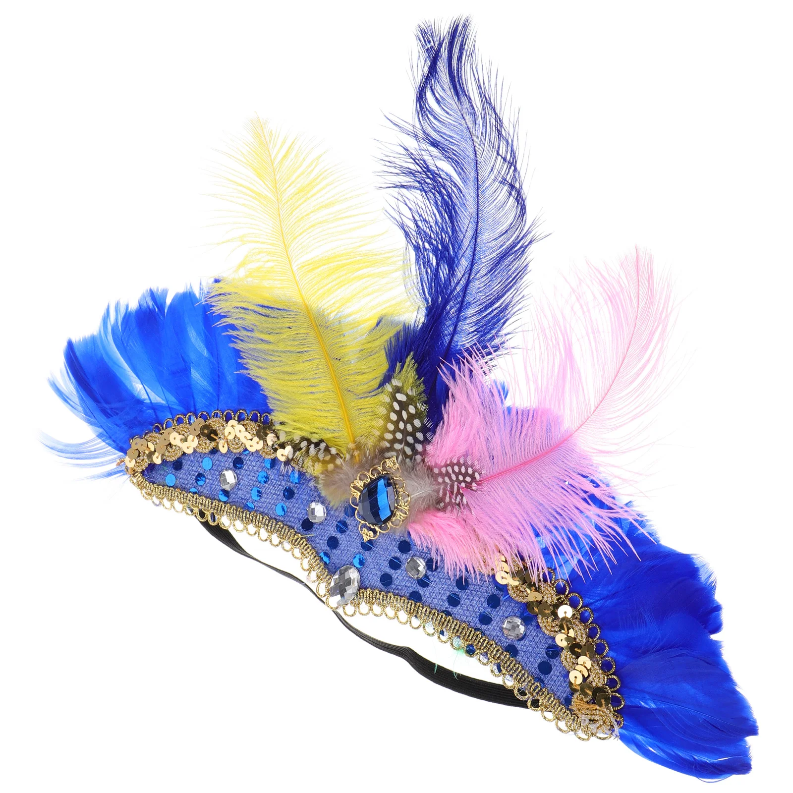 

Headband Flapper Accessories 1920S Rhinestone Headdress Lightweight Adjustable Hairband For Halloween Carnival