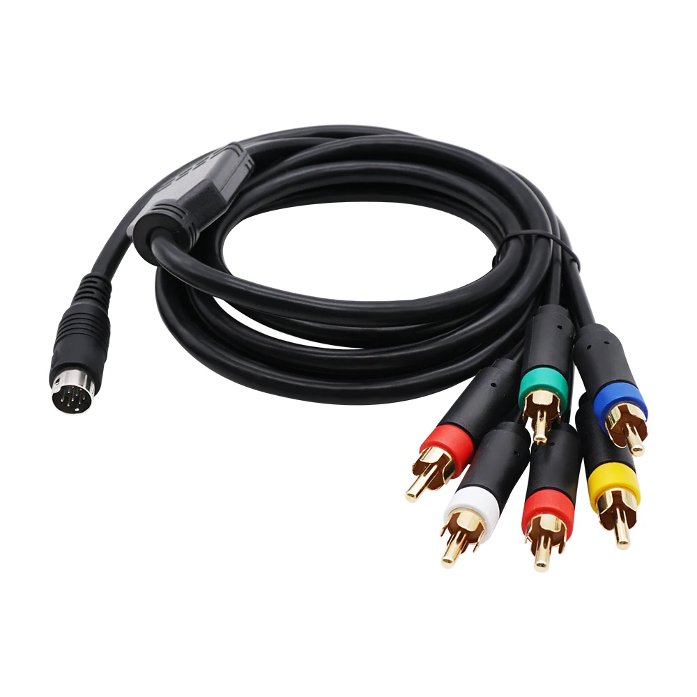 อะแดปเตอร์ RGB 9ขา1.8M สำหรับเครื่องเล่นวิดีโอเกมย้อนยุค MD2