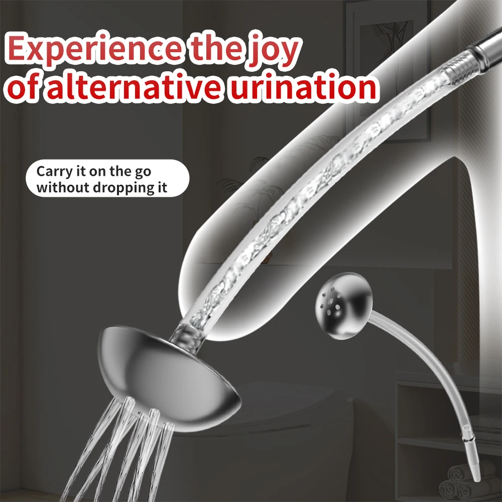 موسع الإحليل الناعم ، عصا عين الحصان مع وظيفة الدش ، قضيب القضيب ذكر الاستمناء محفز القسطرة ألعاب الجنس